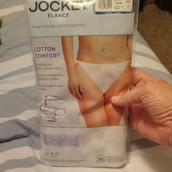 Jockey Elance Cotton Comfort Bikinis - printed - Picture 2 of 2